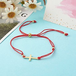 Adjustable Nylon Thread Slider Bracelets&nbsp;BJEW-JB06532-01