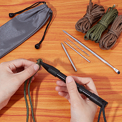 Aluminum Alloy Braided Bracelets Tool Sets&nbsp;TOOL-WH0125-116