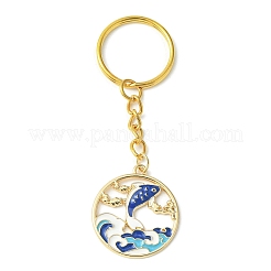 Alloy Enamel Pendants Keychain&nbsp;KEYC-JKC00503