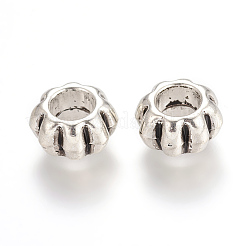 Zinc Alloy European Beads&nbsp;PALLOY-C005-AS-NF