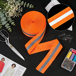 Reflective Polyester Ribbons&nbsp;SRIB-WH0011-475B-1
