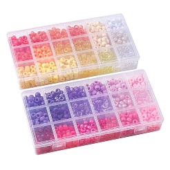1620Pcs 36 Style Transparent & Opaque Plastic Beads&nbsp;KY-YW0001-42