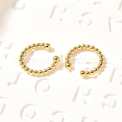 Brass Cuff Earrings&nbsp;X-EJEW-L244-02G