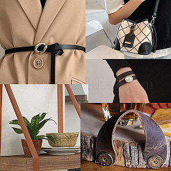 3 Rolls 3 Colors PU Imitation Leather Cord&nbsp;LC-GF0001-08A