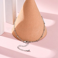 Brass Satellite Chains  Bracelets for Women&nbsp;BJEW-G735-19P