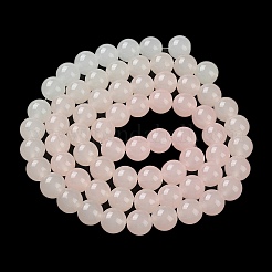 (Defective Closeout Sale: Fading) Imitation Jade Glass Beads Strands&nbsp;DGLA-XCP0001-13