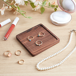 Walnut Wood Coaster&nbsp;AJEW-WH0460-067A