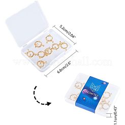 304 Stainless Steel Spring Ring Clasps&nbsp;STAS-UN0002-62B
