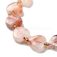 Natural Ferruginous Quartz Beads Strands&nbsp;G-B044-B17-01