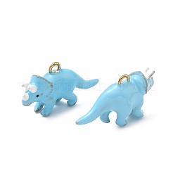 304 Stainless Steel Enamel Pendants&nbsp;STAS-F347-16A-G
