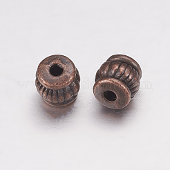 Tibetan Style Alloy Beads&nbsp;X-TIBEB-Q043-R-FF