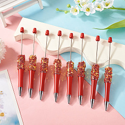 8Pcs Star Sequin Ball-Point Pen&nbsp;FIND-TA0006-15C