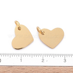 Ion Plating(IP) 304 Stainless Steel Stamping Blank Tag Charms&nbsp;STAS-I311-19G