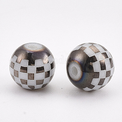 Electroplate Glass Beads&nbsp;LS-EGLA-S178-06A