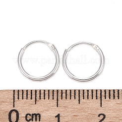 Sterling Silver Hoop Earring Findings&nbsp;X-STER-E062-05A-S