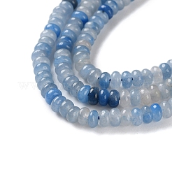 Natural Blue Aventurine(Dyed & Heated) Beads Strands&nbsp;G-K343-C32-01