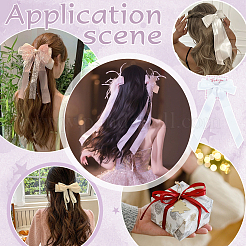 20Pcs Polyester Alligator Hair Clips&nbsp;AJEW-PH0008-59A