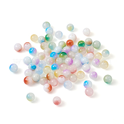 500Pcs 10 Colors Imitation Jade Glass Beads&nbsp;DGLA-KS0001-01