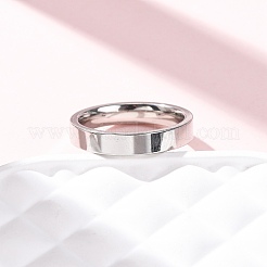 201 Stainless Steel Wide Band Finger Rings&nbsp;RJEW-K252-02B-P