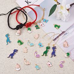 30Pcs 15 Style Alloy Enamel Pendants&nbsp;ENAM-SZ0002-84