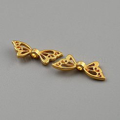 Zinc Alloy Butterfly Beads&nbsp;FIND-WH20007-18G