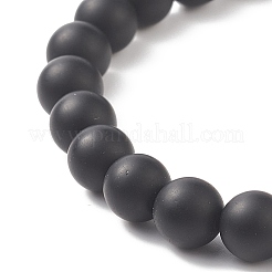 Gemstone Round Bead Stretch Bracelets&nbsp;X-BJEW-JB02368