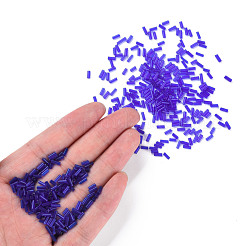 Transparent Glass Bugle Beads&nbsp;SEED-N005-001-C15