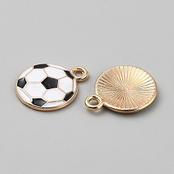 Alloy Enamel Pendants&nbsp;FIND-WH20025-12G-01