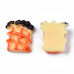 Opaque Epoxy Resin Cabochons&nbsp;CRES-S358-42