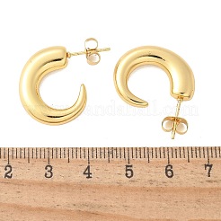 304 Stainless Steel Stud Earrings&nbsp;EJEW-L296-001G-01