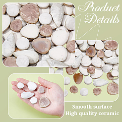 500G 4 Styles Porcelain Mosaic Tiles&nbsp;PORC-SP0001-19
