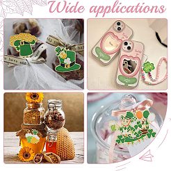 28Pcs 7 Style Saint Patrick's Day Theme Alloy Enamel Pendants&nbsp;ENAM-CJ0005-83