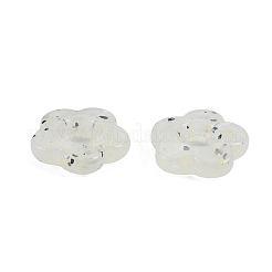 Marbled Stone Style Opaque Acrylic Beads&nbsp;OACR-G009-06C