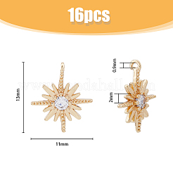 16Pcs Brass Charms&nbsp;KK-HY0002-89