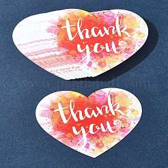 Coated Paper Thank You Greeting Card&nbsp;DIY-FS0007-76D