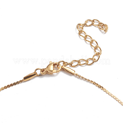 304 Stainless Steel Serpentine Chain Anklets&nbsp;AJEW-G024-08G