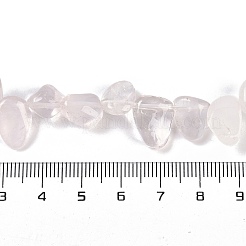 Natural Rose Quartz Nuggets Beads Strands&nbsp;G-B125-A09-01