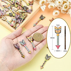 Printed Wood Pendants&nbsp;WOOD-CJC0005-55