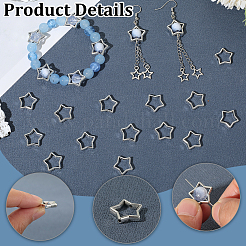 Tibetan Style Alloy Bead Frame&nbsp;FIND-SC0017-79