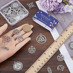 36PCS 9 Style Alloy Pendants&nbsp;TIBE-SC0007-20