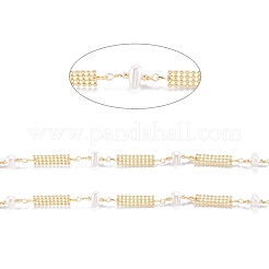 3.28 Feet Handmade Brass Beaded Chain&nbsp;X-CHC-M021-25LG