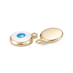 Brass Enamel Charms&nbsp;KK-C223-16G