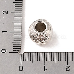Tibetan Style Alloy European Beads Rhinestone Settings&nbsp;TIBE-Q090-65AS
