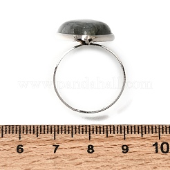 Adjustable Brass Cuff Open Rings for Women&nbsp;GG-CBA7610-08P