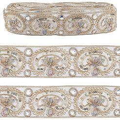 Ethnic Style Polyester Ribbon for Sewing Decoration&nbsp;OCOR-WH20007-26E