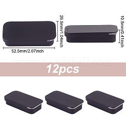 Tinplate Slide Storage Box&nbsp;CON-WH0099-24A-02