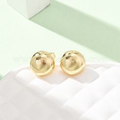 Brass Stud Earrings for Women&nbsp;KK-CBACC01-08G