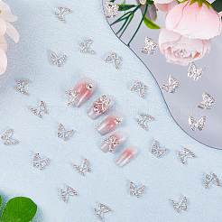 40PCS Alloy Rhinestone Cabochons&nbsp;FIND-SC0005-35
