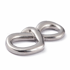 Non-Tarnish 304 Stainless Steel Links Connectors&nbsp;STAS-O140-15P