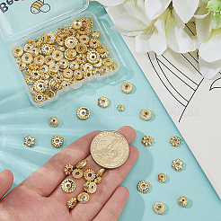 120Pcs 12 Styles Brass Beads&nbsp;KK-BBC0022-36
